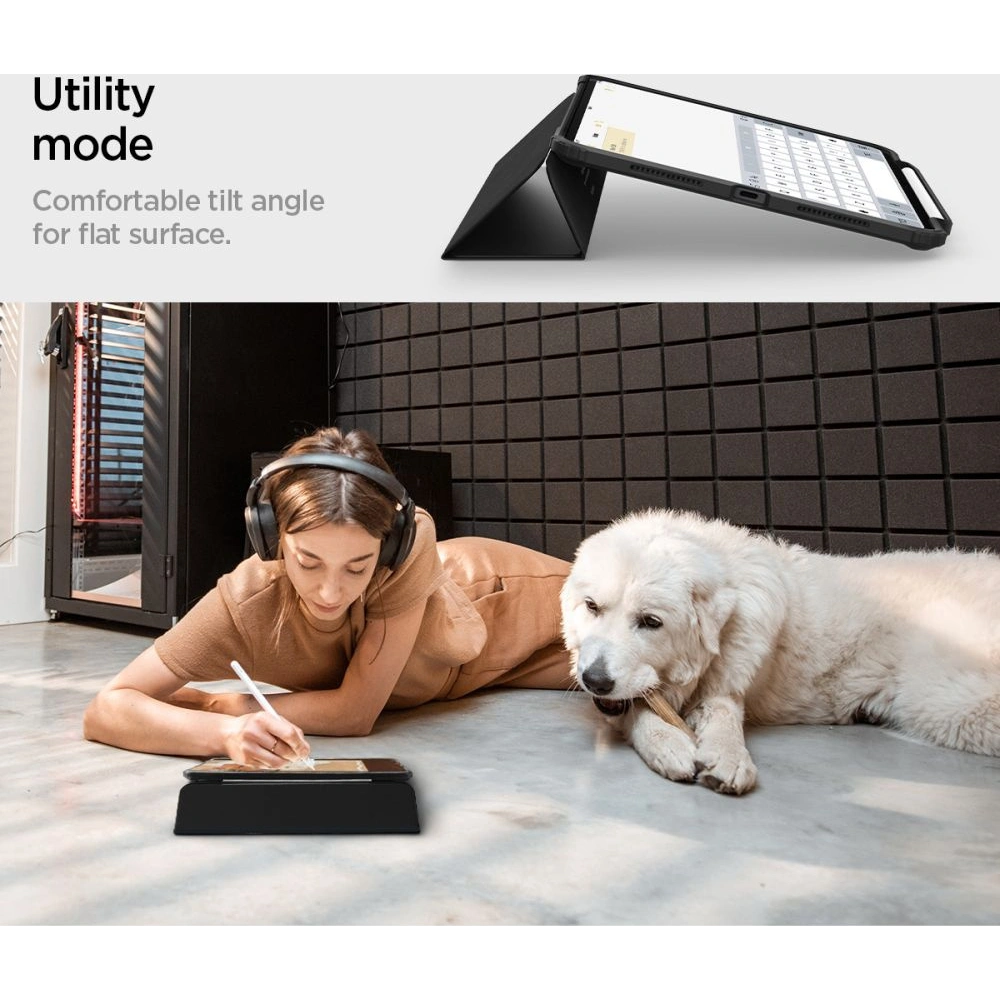 Etui Spigen Ultra Hybrid Pro Apple iPad Pro 11" 2024 (5. generacji) Black