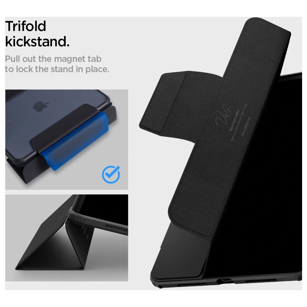 Etui Spigen Ultra Hybrid Pro Apple iPad Pro 11" 2024 (5. generacji) Black