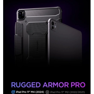 Kup Case Spigen Rugged Armor Pro Apple iPad Pro 11" 2024 (5. Generation) Schwarz - SPN3422 - {ean13} - Sklep Home Screen