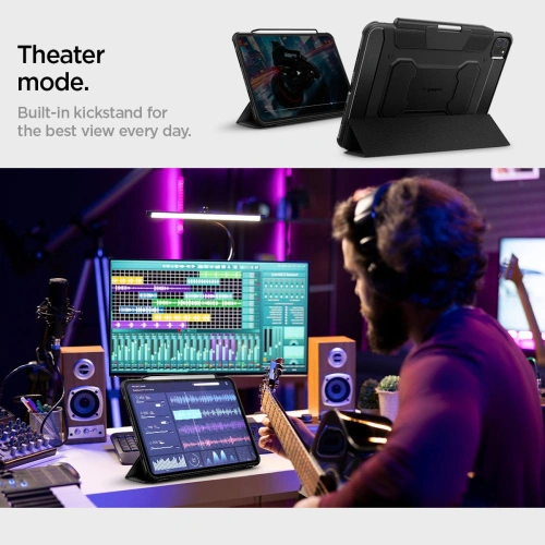 Buy Spigen Rugged Armor Pro Apple iPad Pro 11" 2024 (5 gen) Black - SPN3422 - {ean13} - Home Screen Store Europe