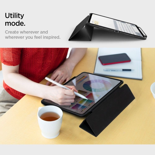 Kup Etui Spigen Rugged Armor Pro Apple iPad Pro 11" 2024 (5. generacji) Black - SPN3422 - {ean13} - Sklep Home Screen