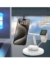 Kup Ładowarka indukcyjna 3w1 Tech-Protect A35 QI 15W Magnetic Magsafe Wireless Charger + kabel USB-C / USB-C 100cm white - THP2852 - {ean13} - Sklep Home Screen
