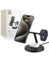 Tech-Protect A35 QI 15W Magnetic Magsafe 3in1 Wireless Charger + USB-C / USB-C cable 100cm black