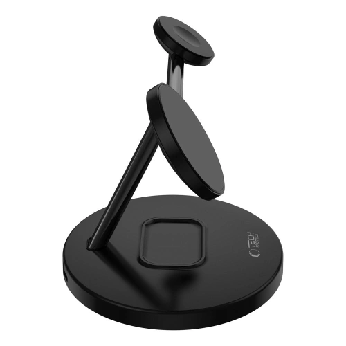 Kup Induktive Ladegerät 3w1 Tech-Protect A35 QI 15W Magnetisches Magsafe Wireless Charger + USB-C / USB-C Kabel 100cm schwarz - THP2853 - {ean13} - Sklep Home Screen