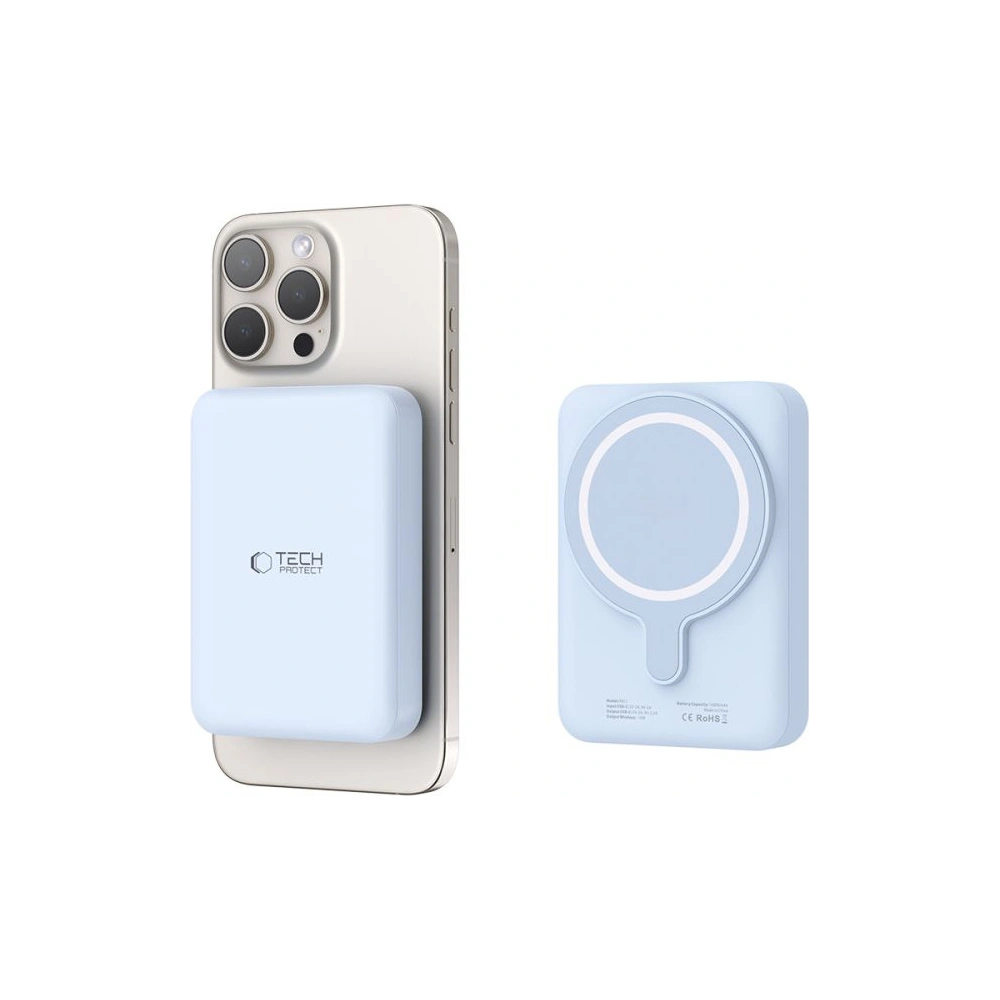Powerbank magnetyczny Tech-Protect LifeMag PB11 MagSafe 15W 10000mah Blue