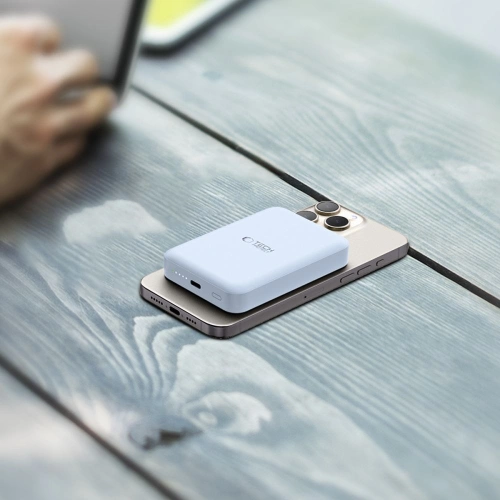 Kup Powerbank magnetyczny Tech-Protect LifeMag PB11 MagSafe 15W 10000mah Blue - THP2854 - {ean13} - Sklep Home Screen