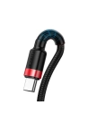 Kup USB-C kábel Baseus Cafule Huawei SuperCharge, QC 3.0, 5A 1m (fekete-piros) - BSU692BLKRED - {ean13} - Sklep Home Screen