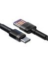 Kup Kabel USB-C Baseus Cafule Huawei SuperCharge, QC 3.0, 5A 1m (černá-šedá) - BSU693BLKGRY - {ean13} - Sklep Home Screen