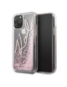 Karl Lagerfeld KLHCN65TRKSRG iPhone 11 Pro Max rozé-auriu Glitter Signature