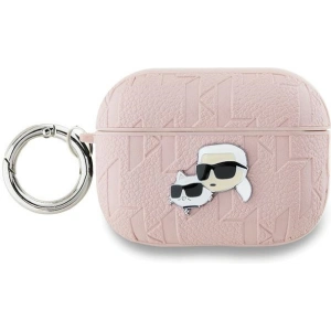 Kup Etui Karl Lagerfeld KLAP2PGKCPP Apple AirPods Pro (2. generacji) cover Monogram Karl & Choupette Head różowy/pink - KLD2047 - {ean13} - Sklep Home Screen