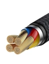 Kup Kabel USB-C Baseus Cafule Huawei SuperCharge, QC 3.0, 5A 1m (černá-šedá) - BSU693BLKGRY - {ean13} - Sklep Home Screen