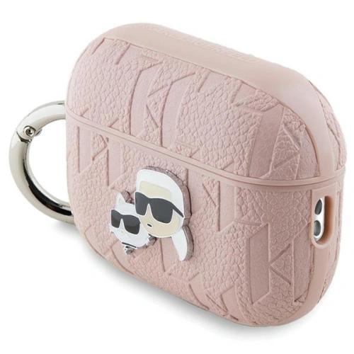 Kup Etui Karl Lagerfeld KLAP2PGKCPP Apple AirPods Pro (2. generációs) borító Monogram Karl & Choupette Head rózsaszín/pink - KLD2047 - {ean13} - Sklep Home Screen