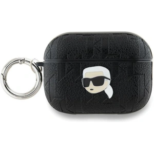 Kup Etui Karl Lagerfeld KLAP2PGKIPK Apple AirPods Pro (2. generacji) cover Monogram Karl Head czarny/black - KLD2048 - {ean13} - Sklep Home Screen