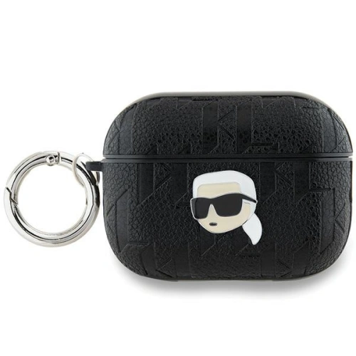 Kup Etui Karl Lagerfeld KLAP2PGKIPK Apple AirPods Pro (2. generație) husă Monogram Karl Head negru/black - KLD2048 - {ean13} - Sklep Home Screen
