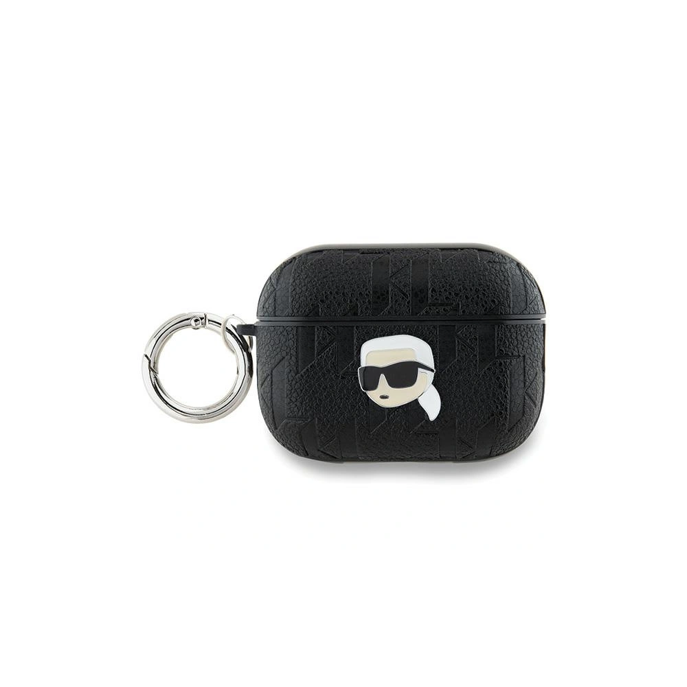Etui Karl Lagerfeld KLAP2PGKIPK Apple AirPods Pro (2. generacji) cover Monogram Karl Head czarny/black