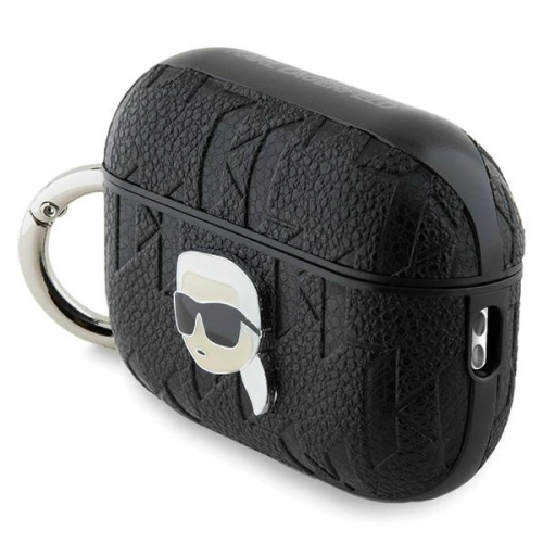 Kup Etui Karl Lagerfeld KLAP2PGKIPK Apple AirPods Pro (2. generație) husă Monogram Karl Head negru/black - KLD2048 - {ean13} - Sklep Home Screen
