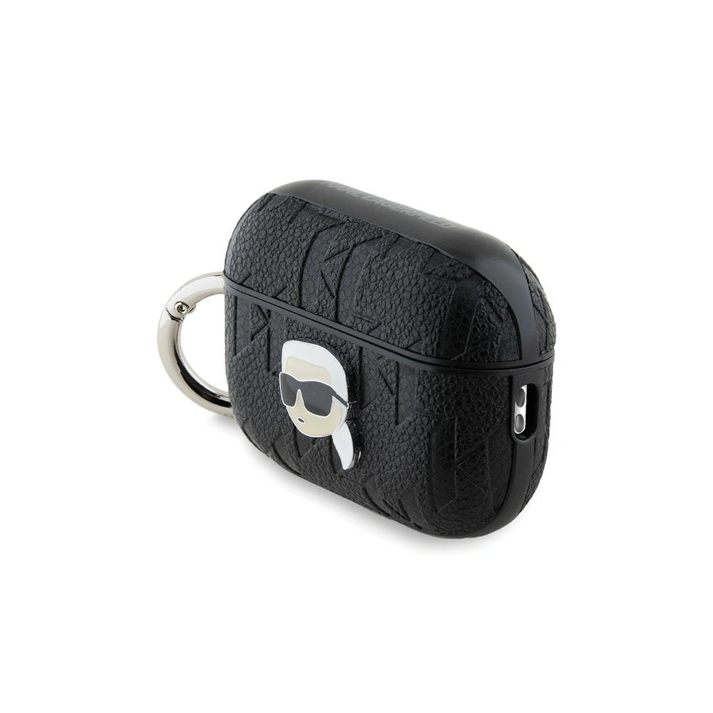 Etui Karl Lagerfeld KLAP2PGKIPK Apple AirPods Pro (2. generacji) cover Monogram Karl Head czarny/black