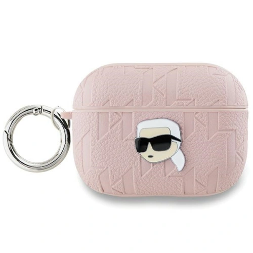 Kup Etui Karl Lagerfeld KLAP2PGKIPP Apple AirPods Pro (2. generație) husă Monogram Karl Head roz/pink - KLD2049 - {ean13} - Sklep Home Screen