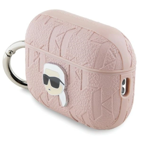 Kup Etui Karl Lagerfeld KLAP2PGKIPP Apple AirPods Pro (2. generacji) cover Monogram Karl Head różowy/pink - KLD2049 - {ean13} - Sklep Home Screen