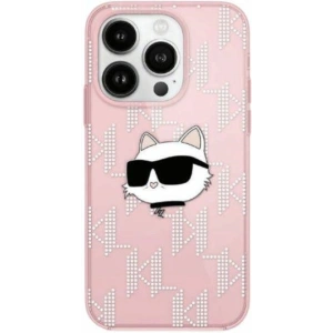 Kup Etui Karl Lagerfeld KLHCP14SHKLPCHP Apple iPhone 15 / 14 / 13 hardcase IML Choupette Head & Monogram růžový/pink - KLD2055 - {ean13} - Sklep Home Screen