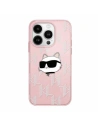 Etui Karl Lagerfeld KLHCP14XHKLPCHP Apple iPhone 14 Pro Max hardcase IML Choupette Head & Monogram różowy/pink