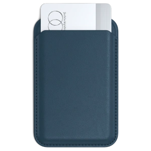 Kup Portfel s funkcí stojánku Satechi Vegan Leather Wallet Stand MagSafe pro iPhone (modrý) - STH140 - {ean13} - Sklep Home Screen