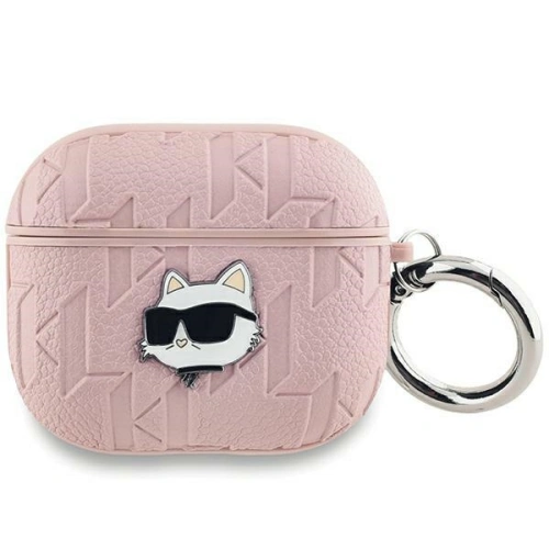 Kup Etui Karl Lagerfeld KLAP2PGCHPP Apple AirPods Pro (2. generációs) tok Monogram Choupette Head rózsaszín/pink - KLD2057 - {ean13} - Sklep Home Screen