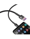 Kup Kabel USB-C Baseus Cafule Huawei SuperCharge, QC 3.0, 5A 1m (černá-šedá) - BSU693BLKGRY - {ean13} - Sklep Home Screen