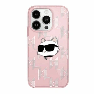 Kup Etui Karl Lagerfeld KLHCP15SHKLPCHP Apple iPhone 15 / 14 / 13 hardcase IML Choupette Head & Monogram růžový/pink - KLD2060 - {ean13} - Sklep Home Screen
