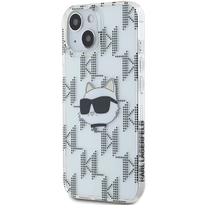 Kup Case Karl Lagerfeld KLHCP15SHKLPCHT Apple iPhone 15 / 14 / 13 Hardcase IML Choupette Kopf & Monogramm transparent - KLD2061 - {ean13} - Sklep Home Screen