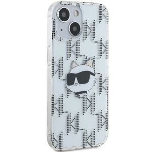 Kup Case Karl Lagerfeld KLHCP15SHKLPCHT Apple iPhone 15 / 14 / 13 Hardcase IML Choupette Kopf & Monogramm transparent - KLD2061 - {ean13} - Sklep Home Screen