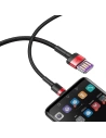 Kup USB-C kábel Baseus Cafule Huawei SuperCharge, QC 3.0, 5A 1m (fekete-piros) - BSU692BLKRED - {ean13} - Sklep Home Screen