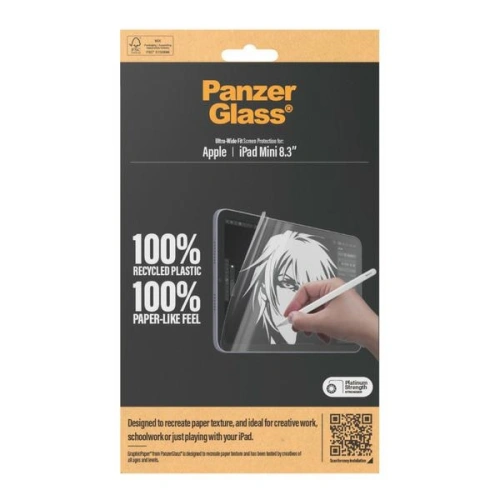 Kup Matt fólia PanzerGlass GraphicPaper Apple iPad mini 8.3" 2021 (6. generáció) / iPad mini 8.3" 2024 7gen - PZG651 - {ean13} - Sklep Home Screen