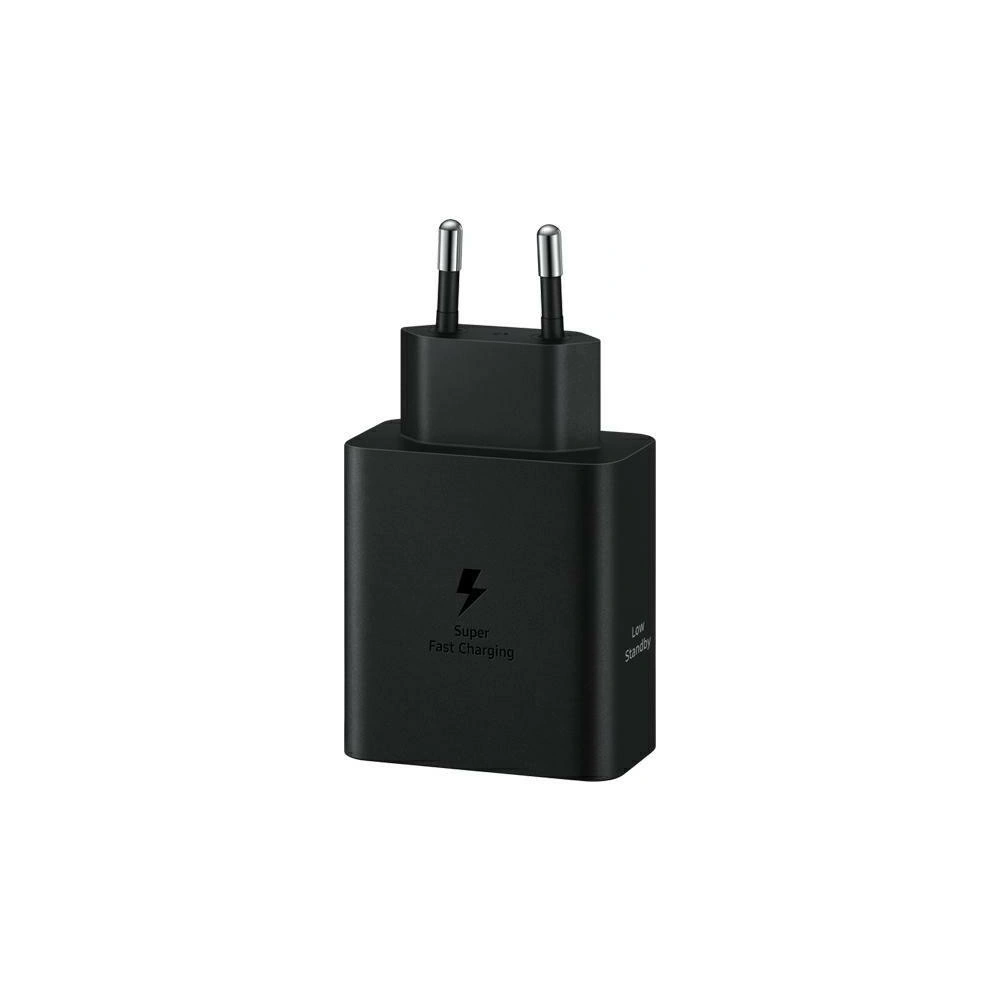 Ładowarka sieciowa Samsung EP-T5020XBEGEU USB-C 25W, USB-C 50W PD + kabel USB-C / USB-C 5A 1.8m Super Fast Charge czarny/black