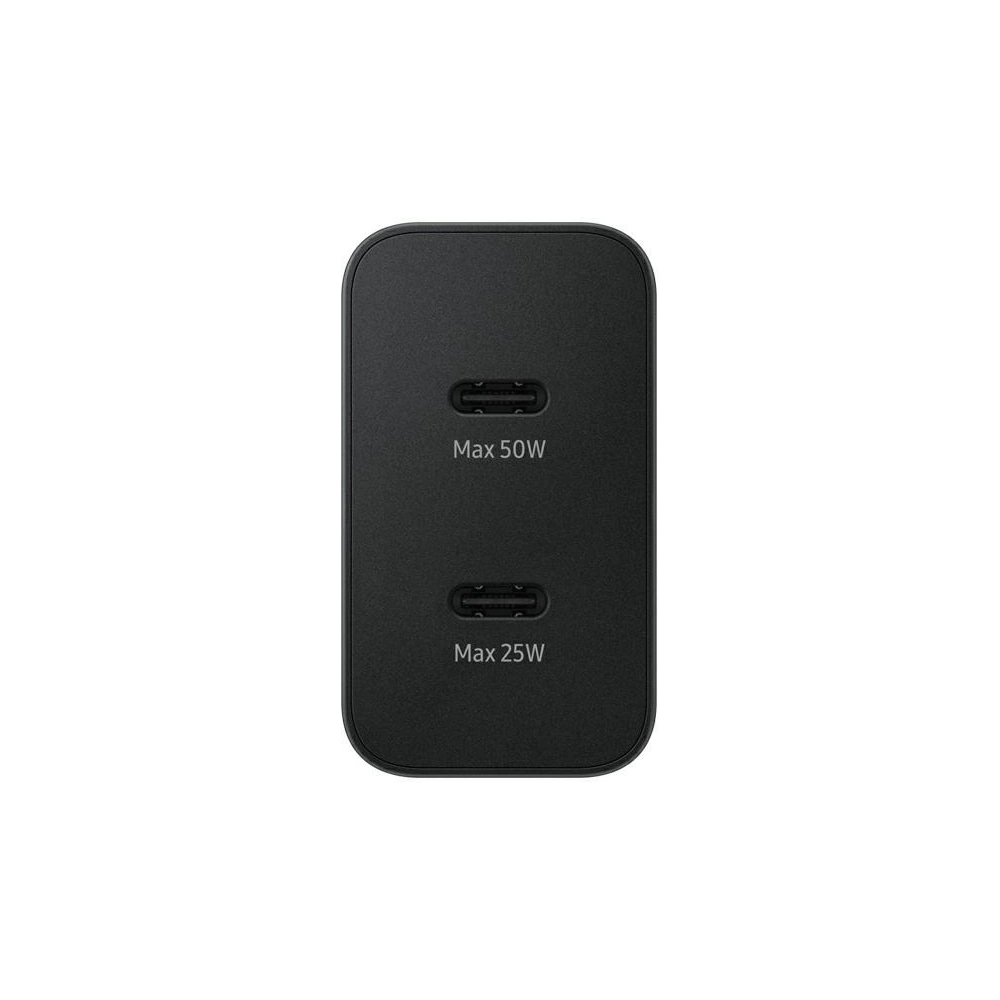Ładowarka sieciowa Samsung EP-T5020XBEGEU USB-C 25W, USB-C 50W PD + kabel USB-C / USB-C 5A 1.8m Super Fast Charge czarny/black