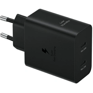 Kup Netzteil Samsung EP-T5020XBEGEU USB-C 25W, USB-C 50W PD + USB-C / USB-C Kabel 5A 1.8m Super Fast Charge schwarz/black - SMG1108 - {ean13} - Sklep Home Screen