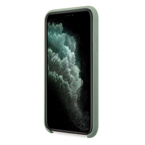 Kup Husă Guess GUHCN65LSLMGKA Apple iPhone 11 Pro Max khaki carcasă dură Silicon Vintage Logo Auriu - GUE275KHA - {ean13} - Sklep Home Screen