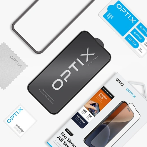 Kup Matte Glas UNIQ Optix Matte Apple iPhone 15 Plus / 14 Pro Max - UNIQ1194 - {ean13} - Sklep Home Screen