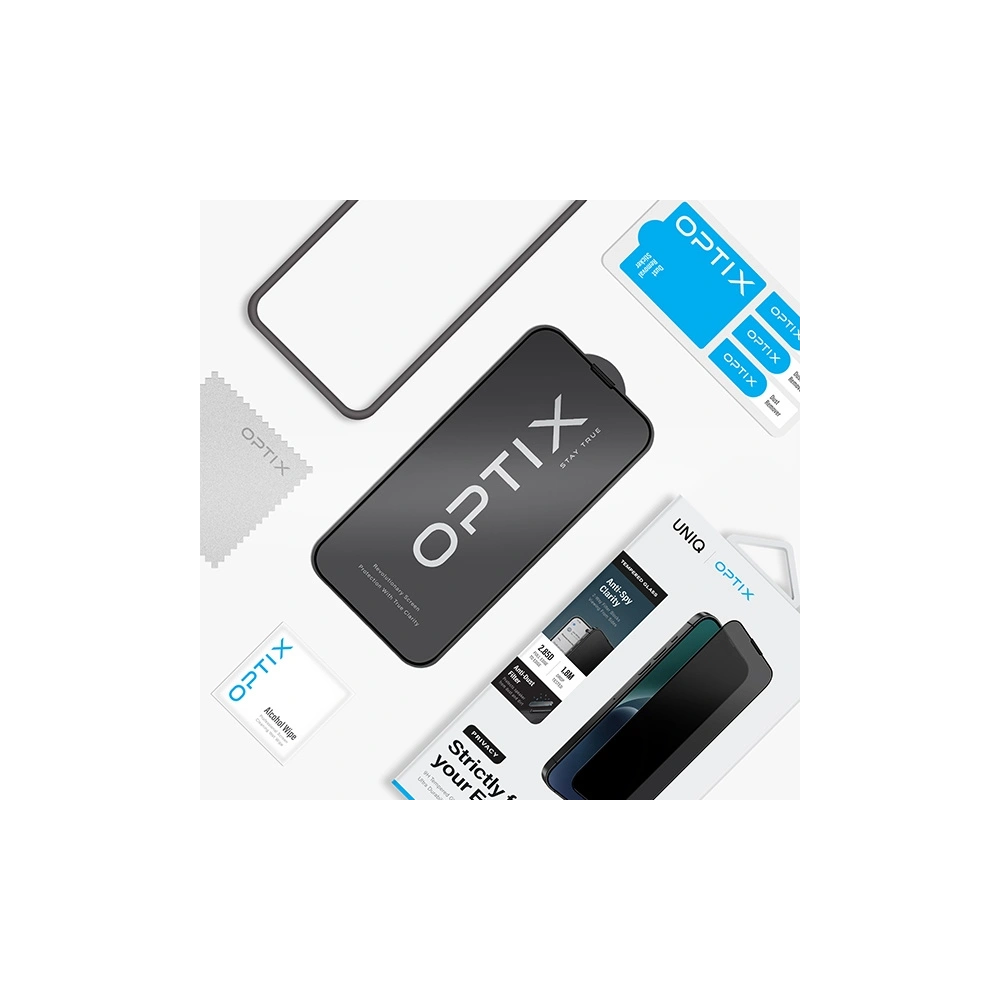 Szkło prywatyzujące UNIQ Optix Privacy Apple iPhone 15 Pro Max