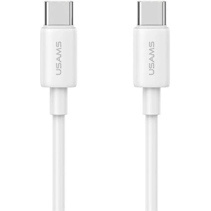 Kup Kabel USAMS YD Series US-SJ711 USB-C / USB-C 60W 1m Fast Charging biały/white - USA1115 - {ean13} - Sklep Home Screen