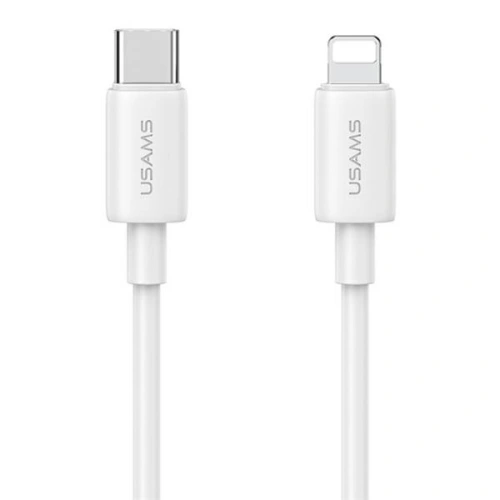 Kup USAMS T65 US-CC226 hálózati töltő USB-C PD 20W Gyors Töltés + USB-C / Lightning 30W kábel fehér/white - USA1116 - {ean13} - Sklep Home Screen