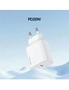Kup USAMS T65 US-CC226 hálózati töltő USB-C PD 20W Gyors Töltés + USB-C / Lightning 30W kábel fehér/white - USA1116 - {ean13} - Sklep Home Screen