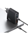 Kup Ładowarka sieciowa USAMS US-CC168 USB-A, 2xUSB-C T52 PD 140W Fast Charging + kabel USB-C / USB-C 240W czarny/black - USA1117 - {ean13} - Sklep Home Screen