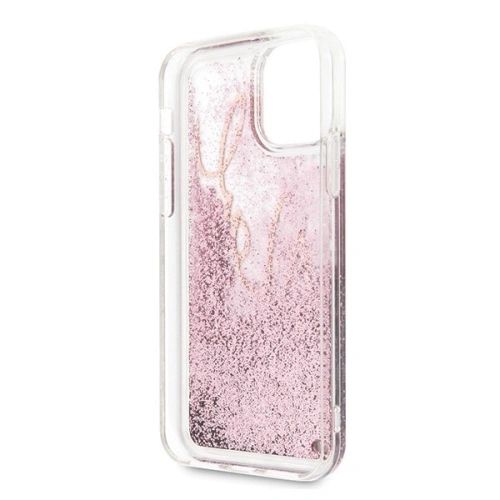 Kup Karl Lagerfeld KLHCN65TRKSRG iPhone 11 Pro Max rozé-auriu Glitter Signature - KLD187RS - {ean13} - Sklep Home Screen