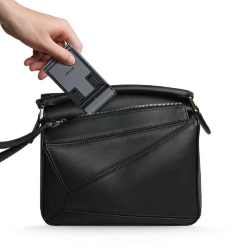 Kup Klappbarer Tischständer USAMS US-ZJ073 für Telefon/Tablet schwarz/black - USA1119 - {ean13} - Sklep Home Screen