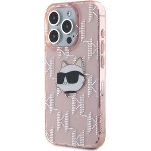 Kup Etui Karl Lagerfeld KLHCP15XHKLPCHP Apple iPhone 15 Pro Max hardcase IML Choupette Head & Monogram różowy/pink - KLD2062 - {ean13} - Sklep Home Screen