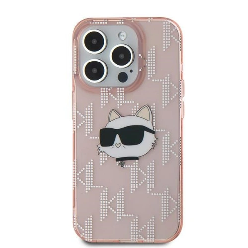 Kup Etui Karl Lagerfeld KLHCP15XHKLPCHP Apple iPhone 15 Pro Max hardcase IML Choupette Head & Monogram rózsaszín/pink - KLD2062 - {ean13} - Sklep Home Screen
