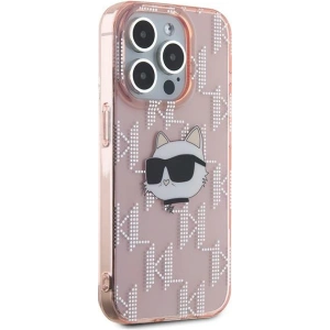Kup Etui Karl Lagerfeld KLHCP15XHKLPCHP Apple iPhone 15 Pro Max hardcase IML Choupette Head & Monogram różowy/pink - KLD2062 - {ean13} - Sklep Home Screen
