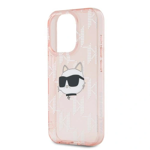 Kup Case Karl Lagerfeld KLHCP15XHKLPCHP Apple iPhone 15 Pro Max Hardcase IML Choupette Head & Monogram rosa/pink - KLD2062 - {ean13} - Sklep Home Screen
