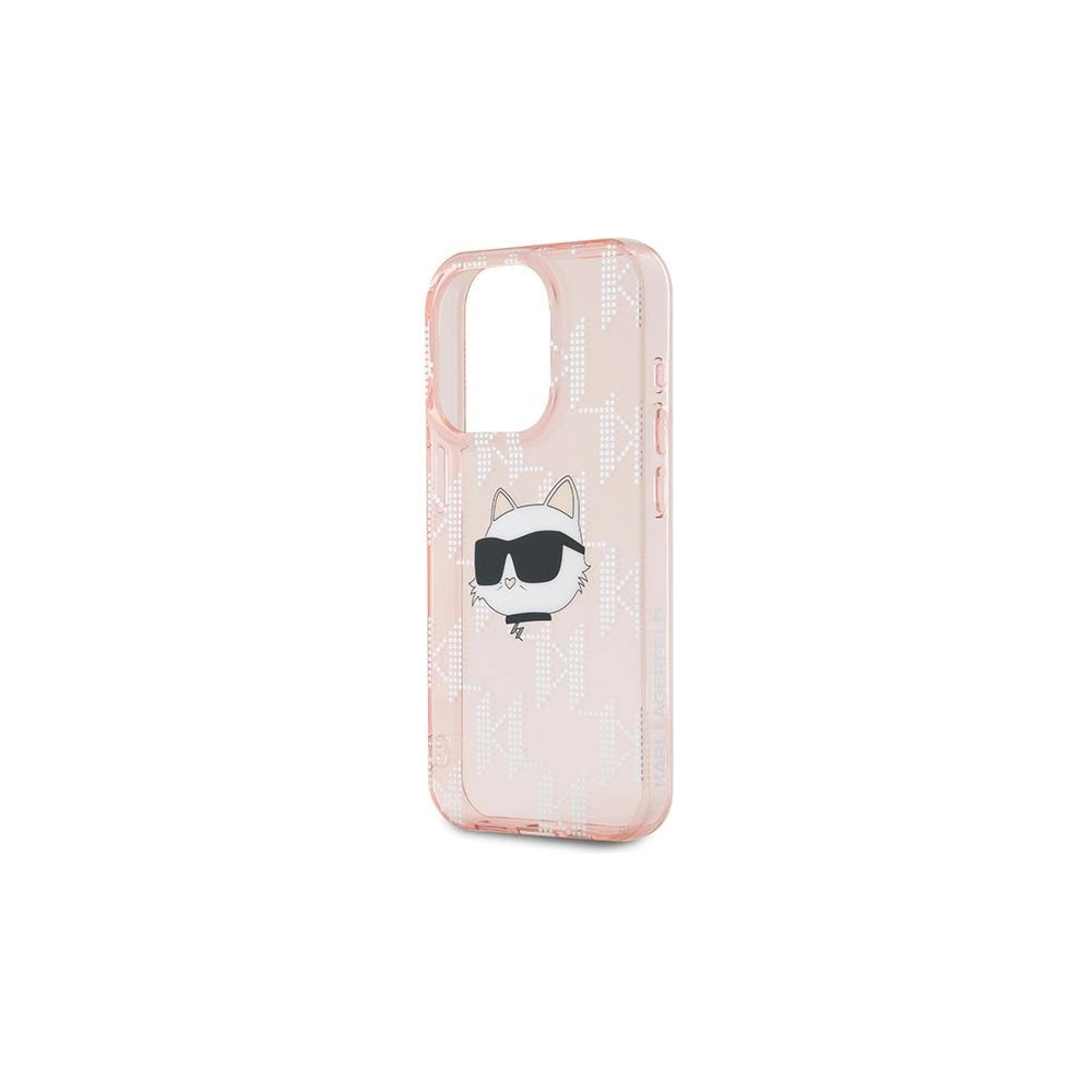 Etui Karl Lagerfeld KLHCP15XHKLPCHP Apple iPhone 15 Pro Max hardcase IML Choupette Head & Monogram różowy/pink